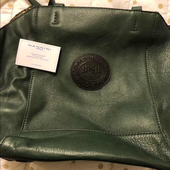 Italian Nannini 💯 leather - Picture 1 of 8